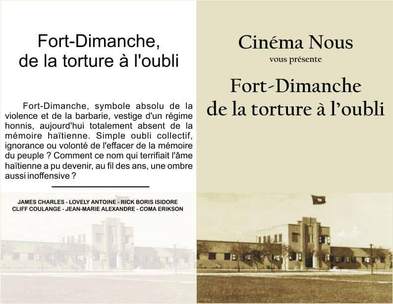 Proyecto de documental sobre Fort Dimanche.