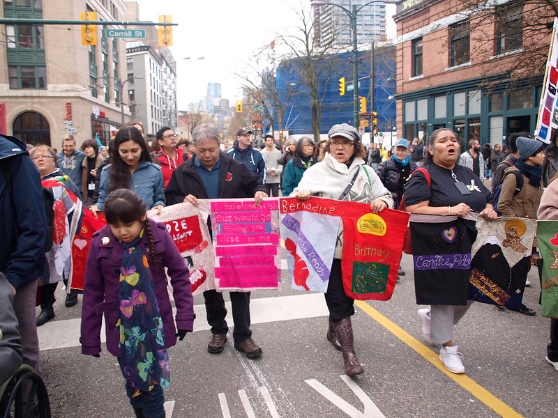The February 14th Women's Memorial March in 2015. Photos by Jen Castro are licensed under CC BY-NC 2.0.