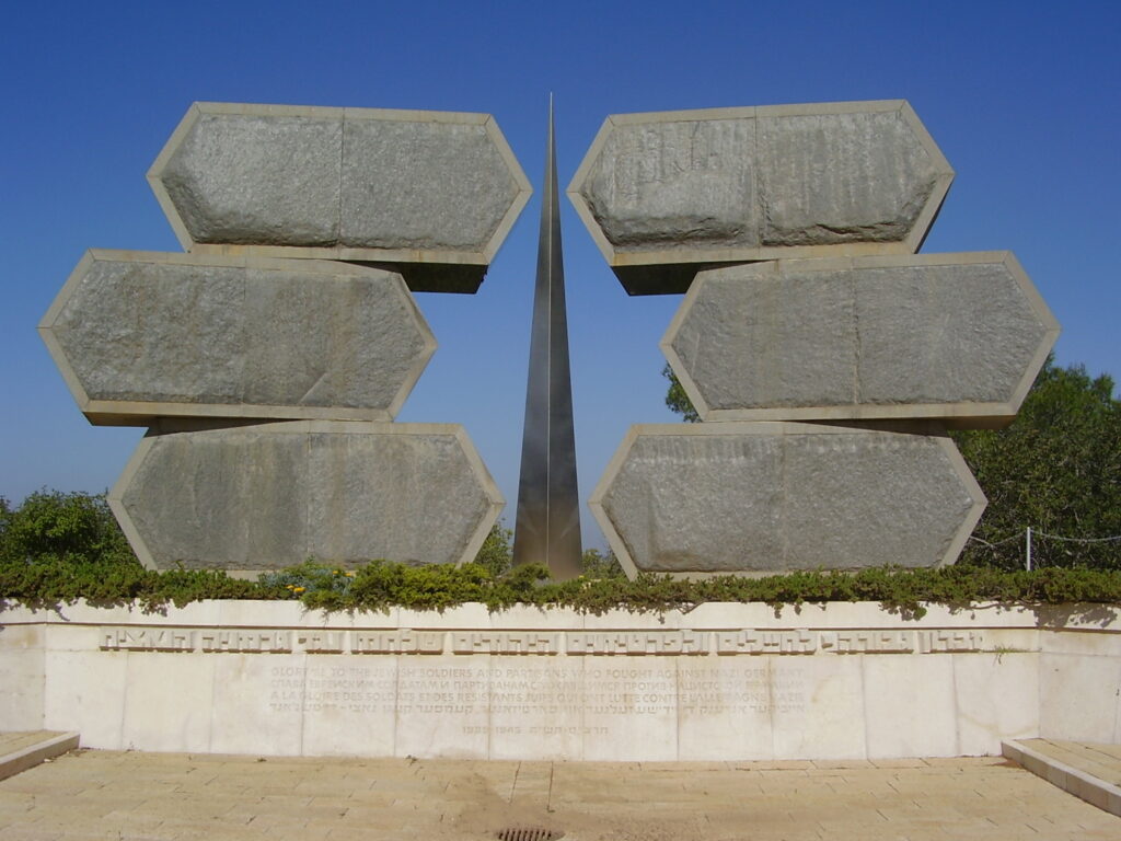 yad vashem holocaust museum map