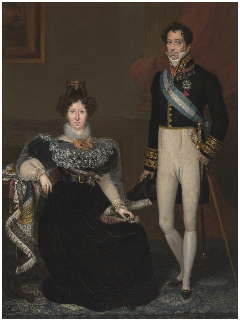 Los duques de San Fernando de Quiroga, María del Rosario Weiss, 1836