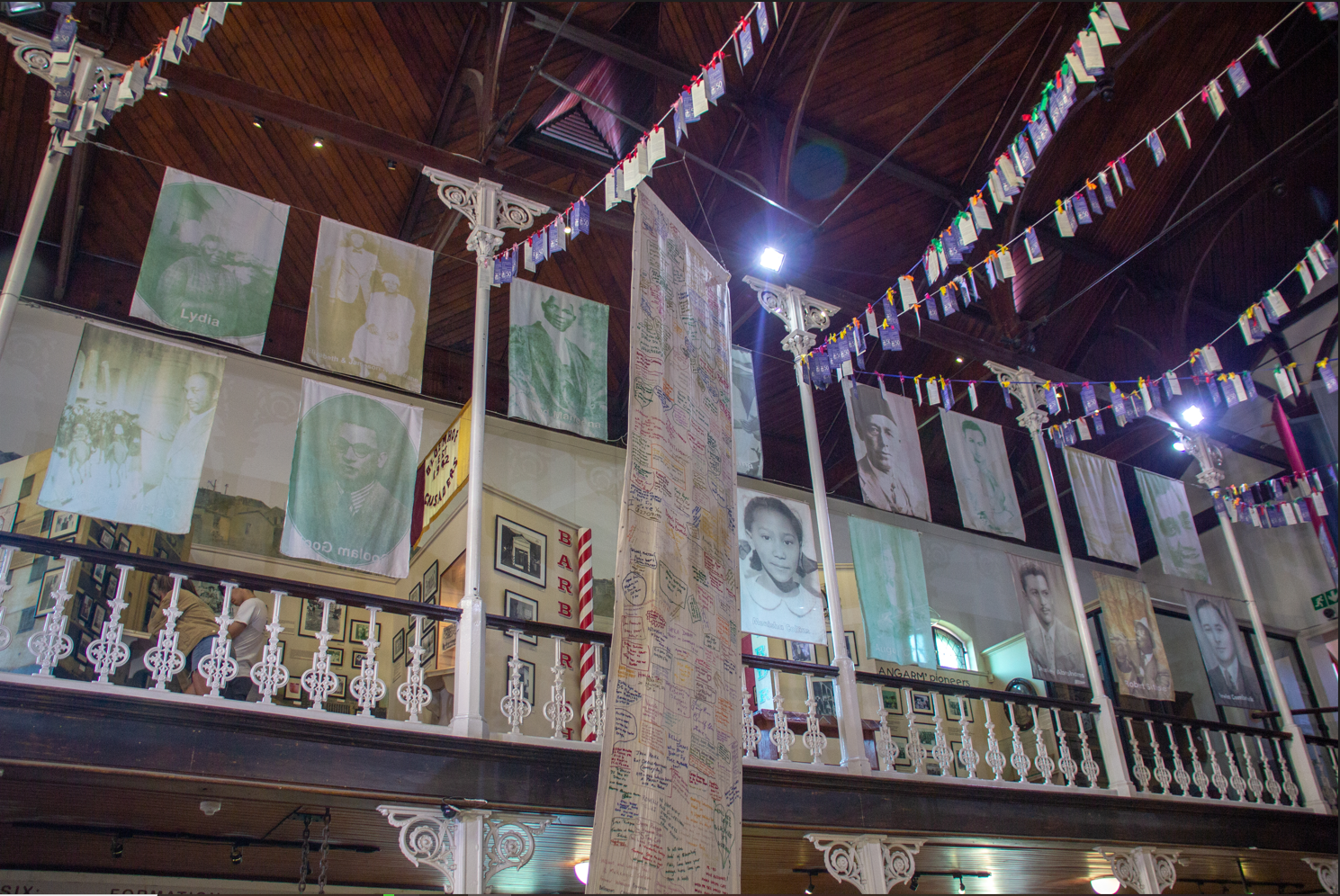 Interior of District Six Museum. Author: Mike Peel. Attribution: Creative Commons Attribution-Share Alike 4.0 International. Source: Wikimedia Commons
