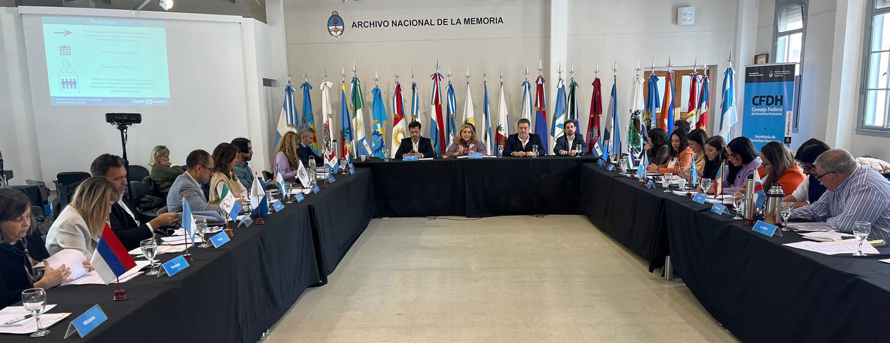 En este momento estás viendo SE PRESENTÓ EL FMDH23 ANTE EL CONSEJO FEDERAL DE DERECHOS HUMANOS DE ARGENTINA