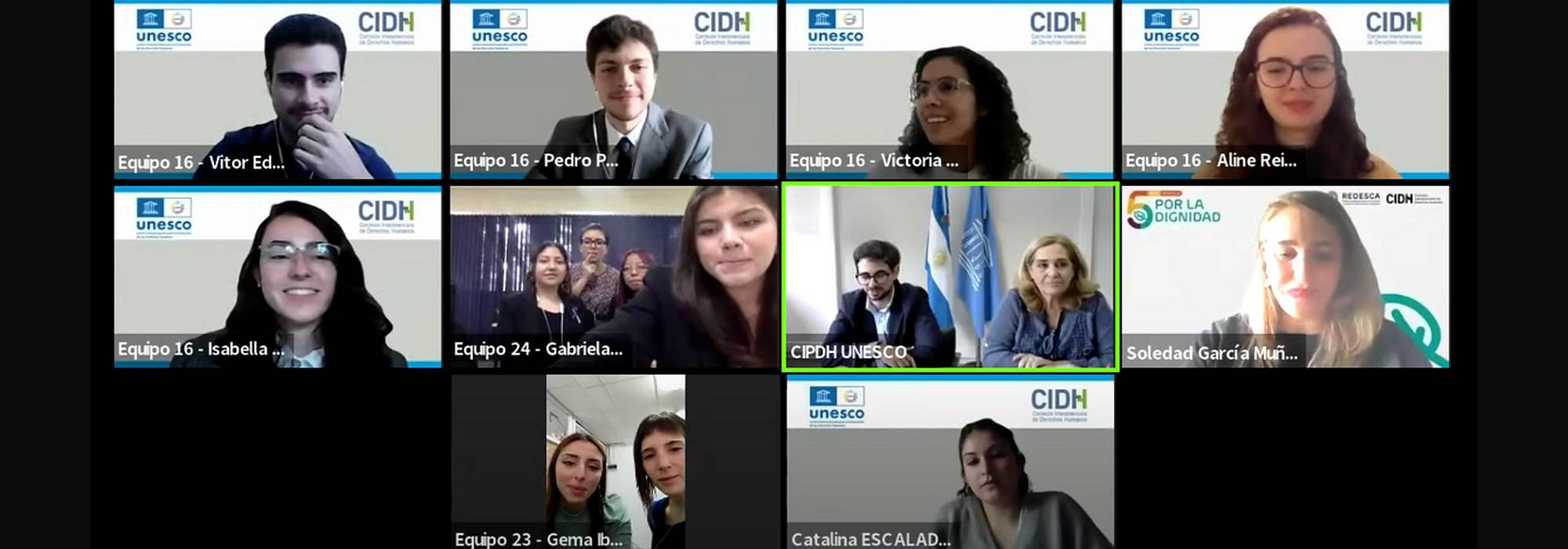 En este momento estás viendo SE REALIZÓ LA EDICIÓN 2022 DEL CONCURSO DE AUDIENCIAS TEMÁTICAS ANTE LA CIDH-OEA